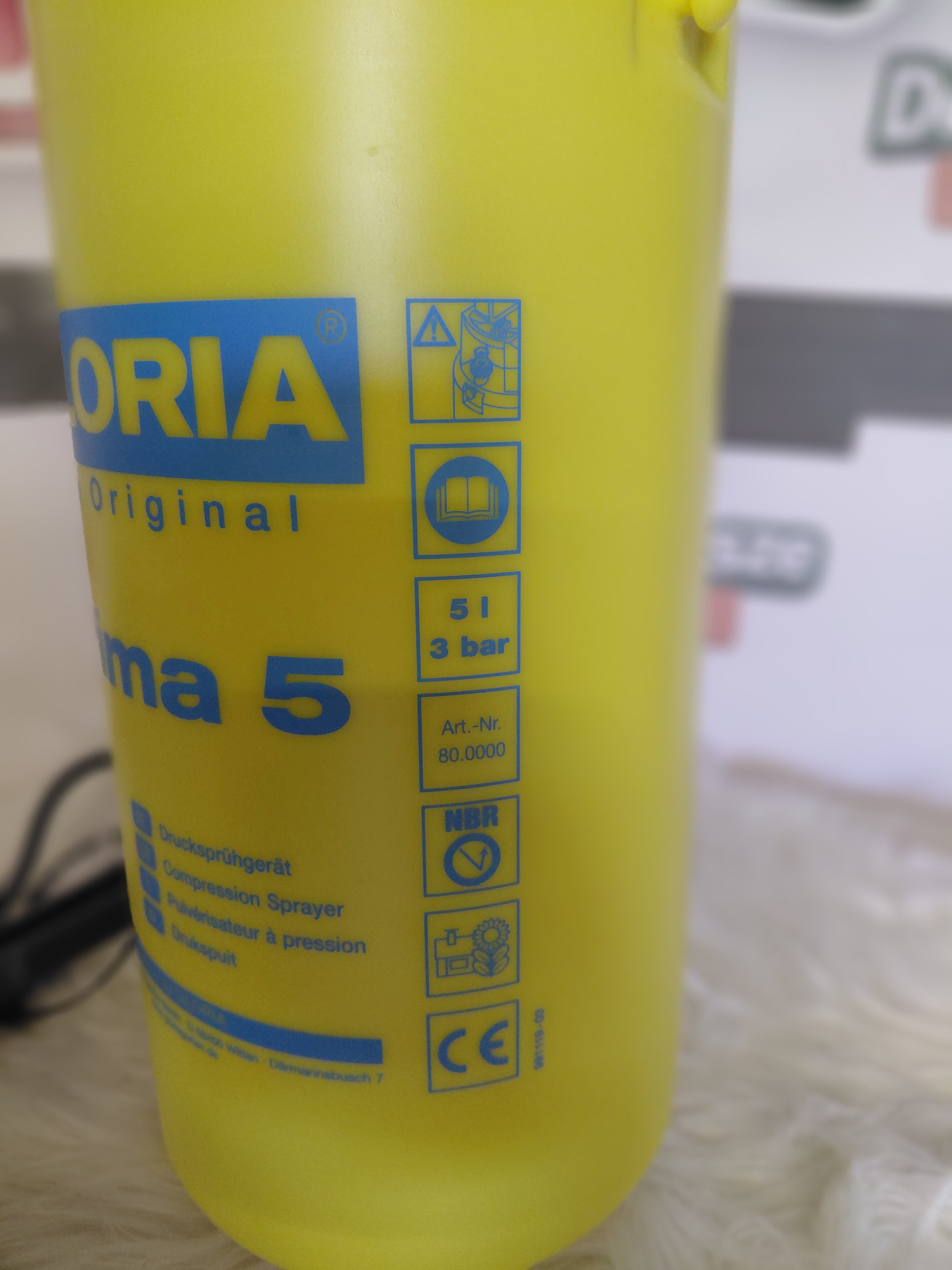 Gloria Prima 5 Opryskiwacz ciśnieniowy ręczny 5 L