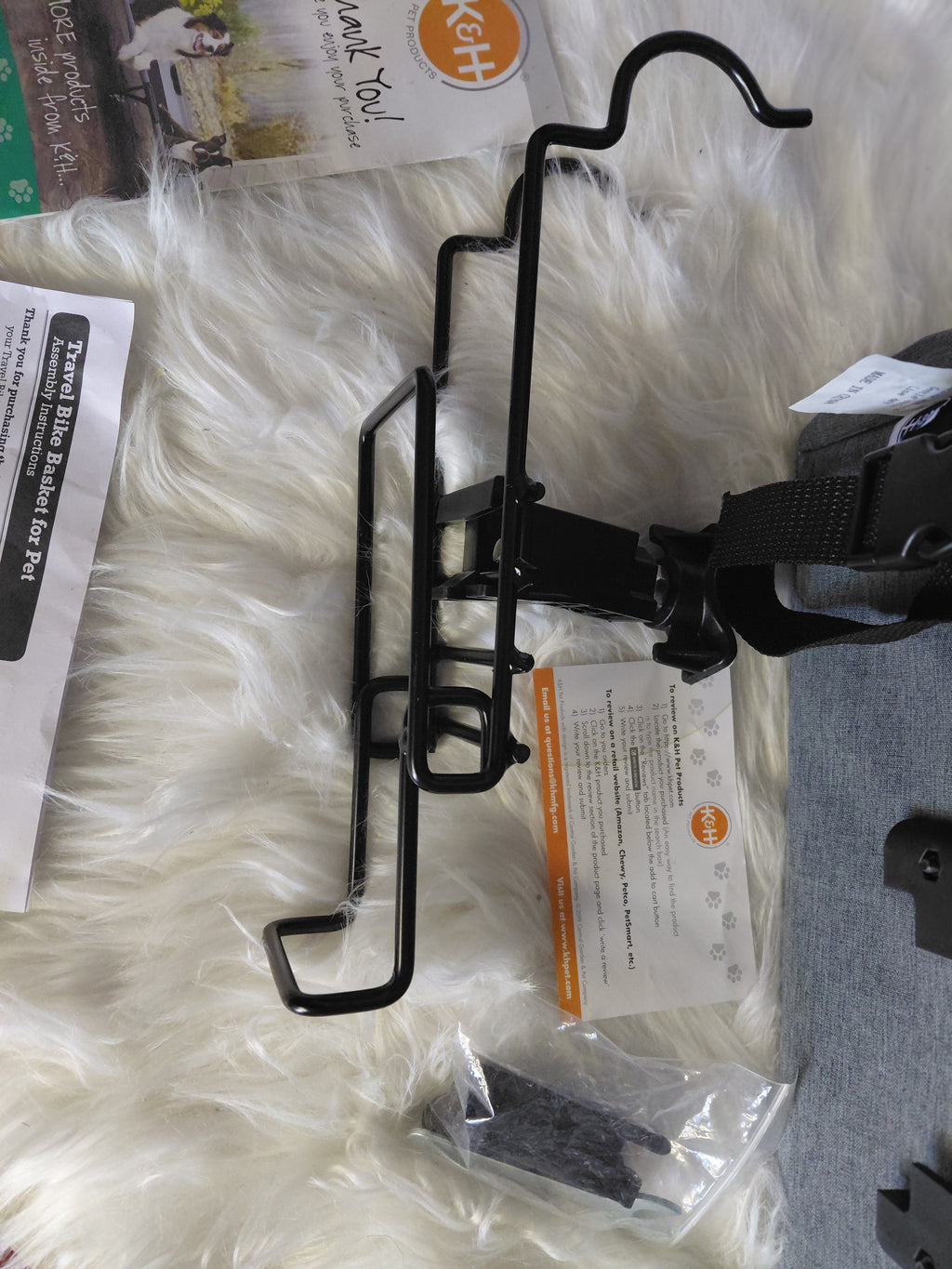 K&H Pet Products Kosz rowerowy dla psa rozmiar L