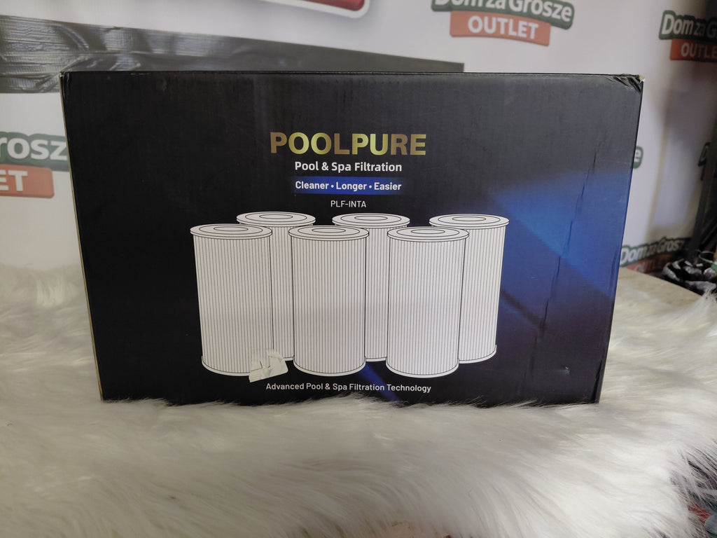 PoolPure PLF-INTA Filtr do basenu i SPA zestaw 6 sztuk