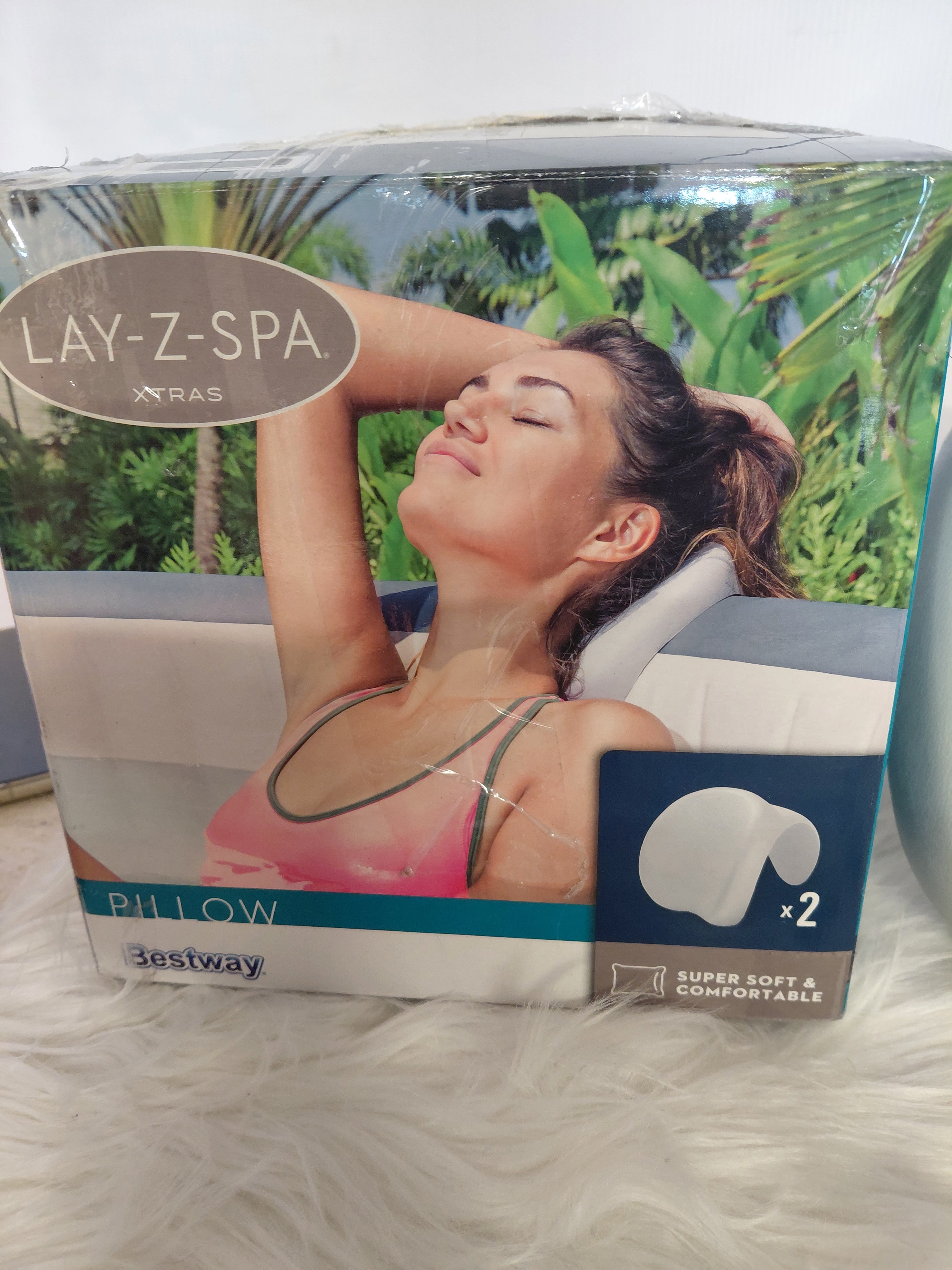 Bestway Lay-Z-Spa Xtras Pillow – poduszki do jacuzzi dmuchanego 2 szt.