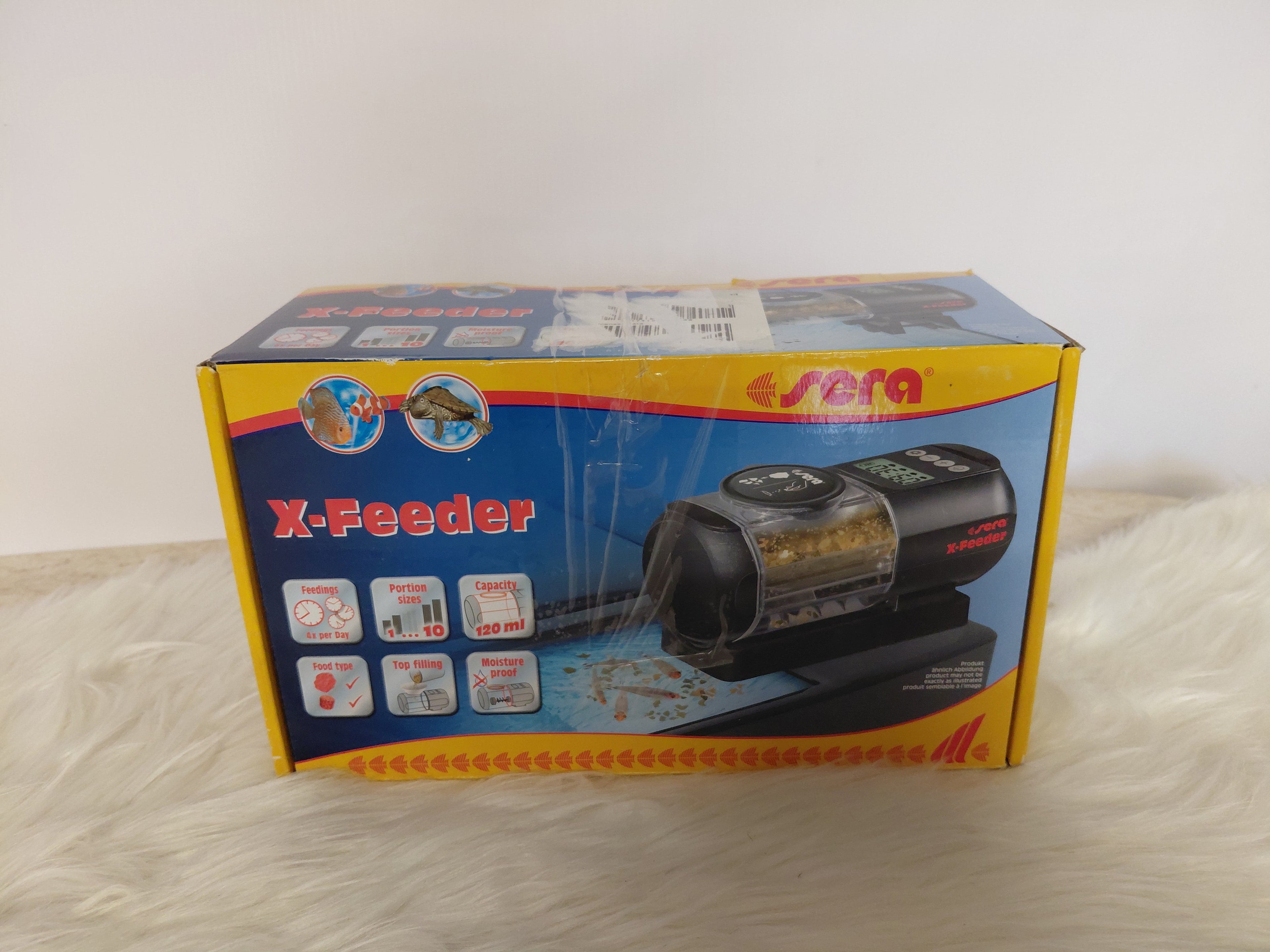 Sera X-Feeder Automatyczny karmnik do akwarium LCD 120 ml