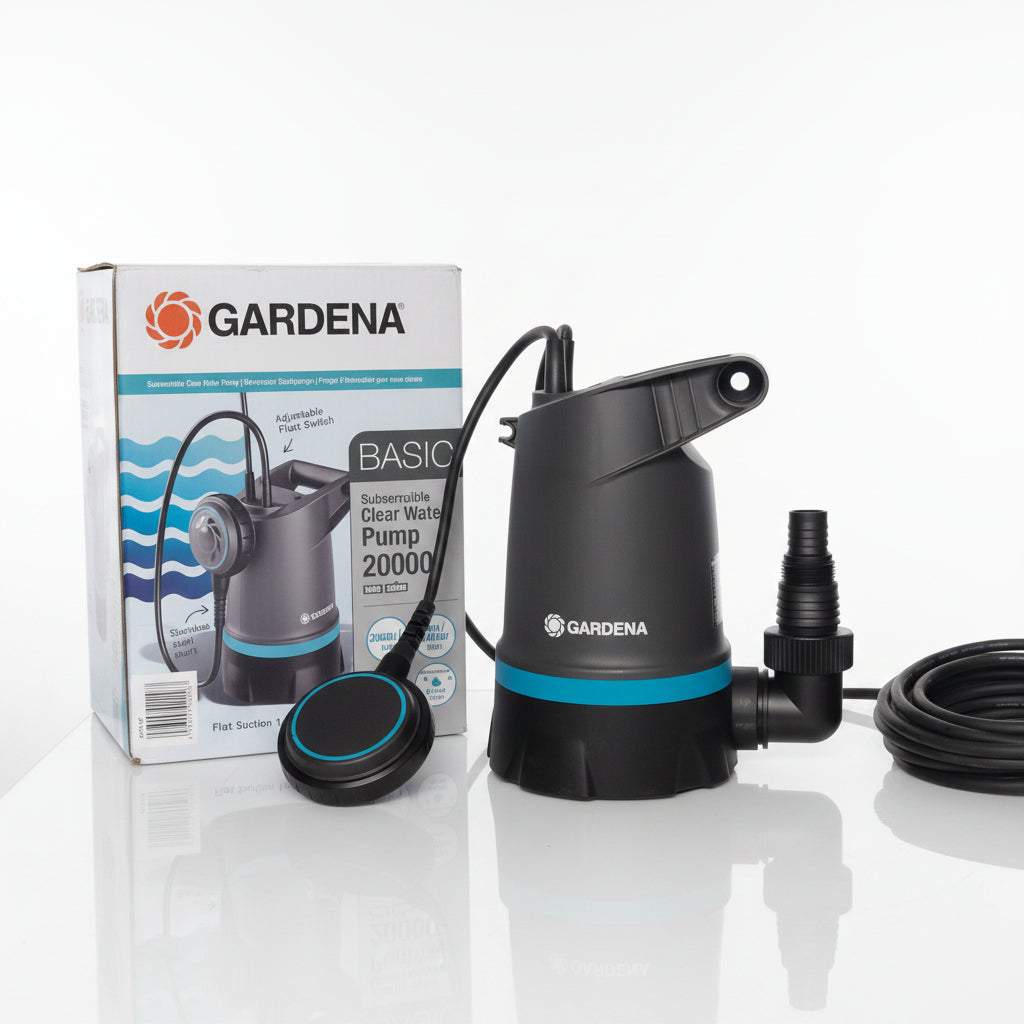 Gardena Basic Submersible Clear Water Pump 20000 - pompa zanurzeniowa 550 W