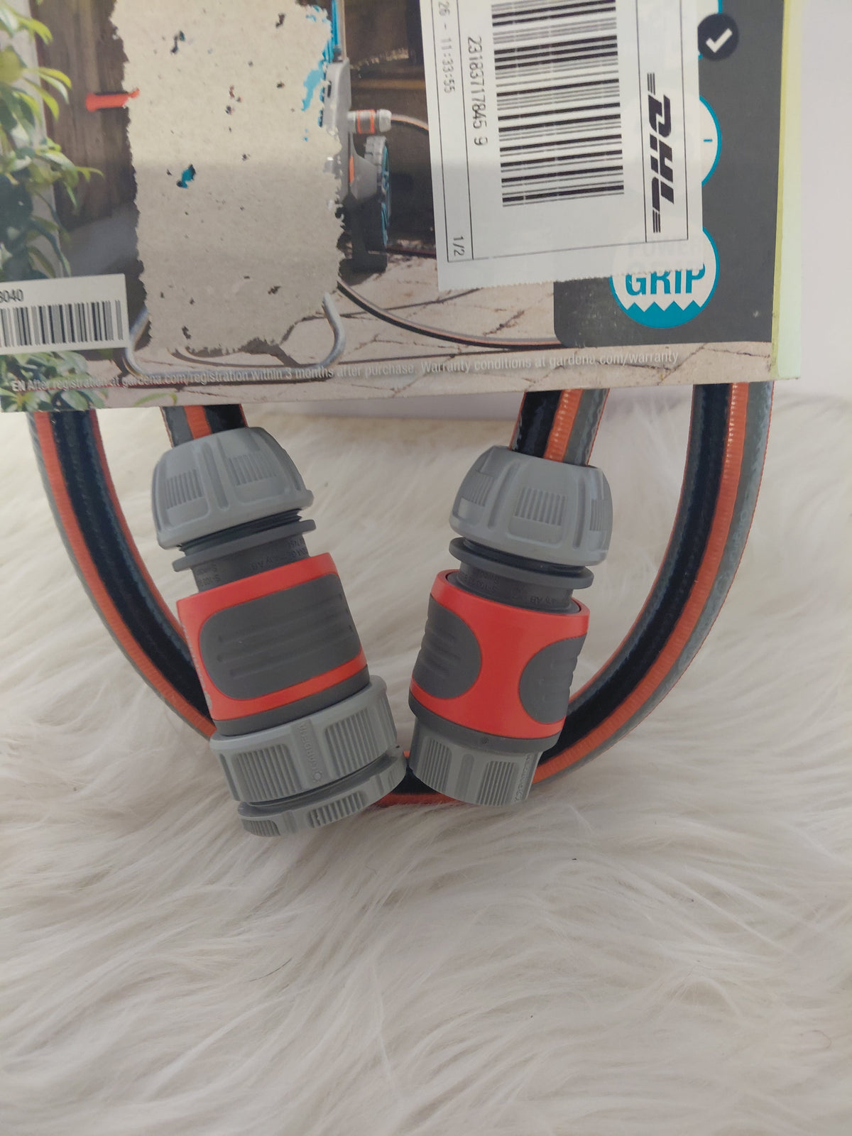 Gardena Flex Connection Set 1,5 m wąż 13 mm (1/2") z złączkami Grip - Made in Germany