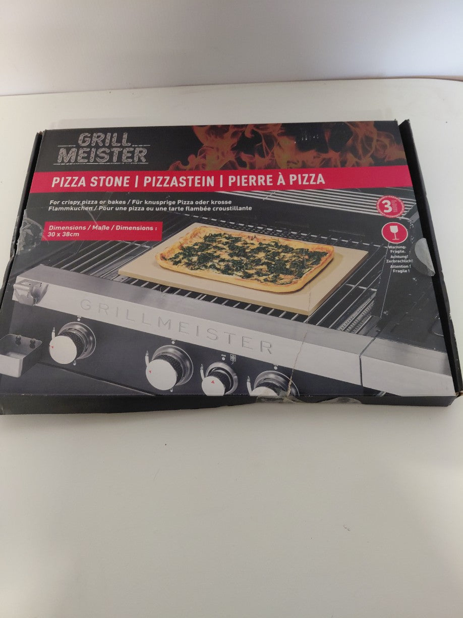 Kamień do pizzy Grillmeister Pizza Stone 30 x 38 cm (do piekarnika i na grill)