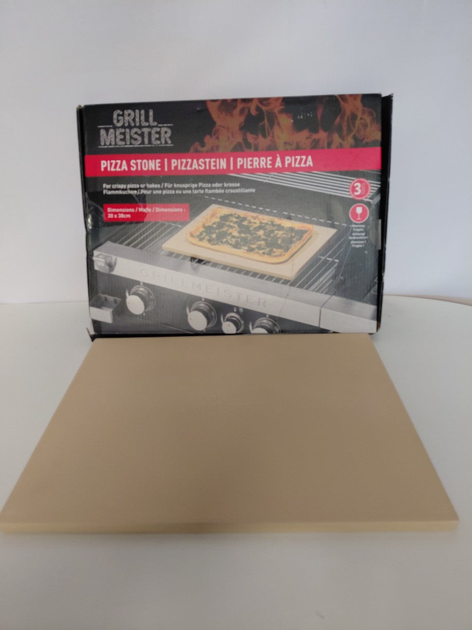 Kamień do pizzy Grillmeister Pizza Stone 30 x 38 cm (do piekarnika i na grill)