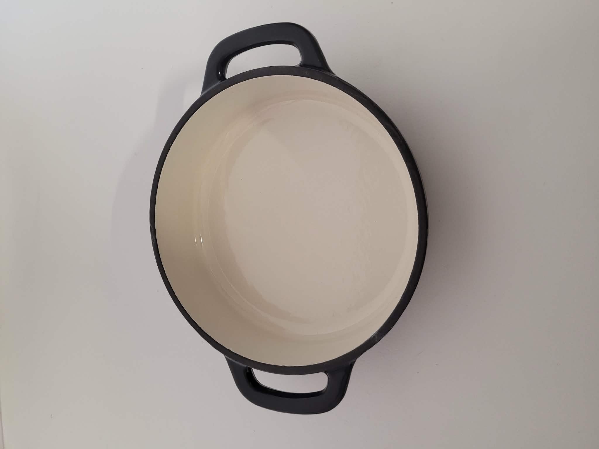 Żeliwne naczynie / kociołek / foremka Ernesto Cast Iron Casserole 600 ml (czarne)