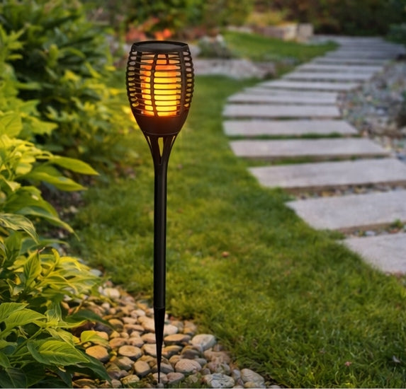 GRUNDIG Lampa Solar na Ogrodowa Pochodnia LED 72 IP44 Efekt Płomienia