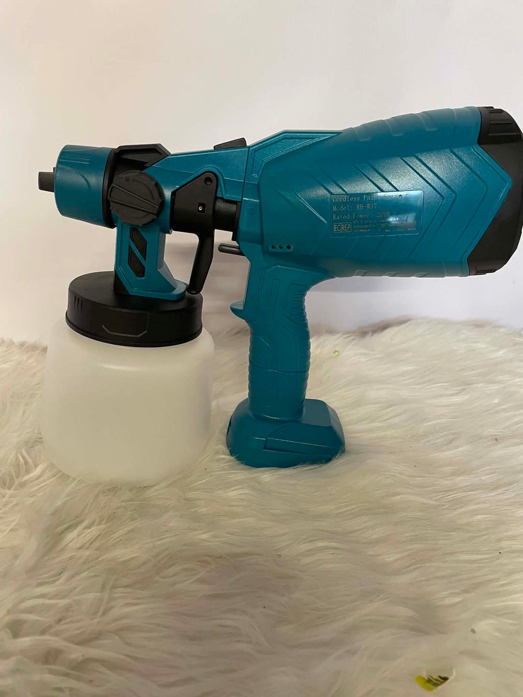 Bezprzewodowy pistolet natryskowy HVLP 200W – Malowanie bez kabli