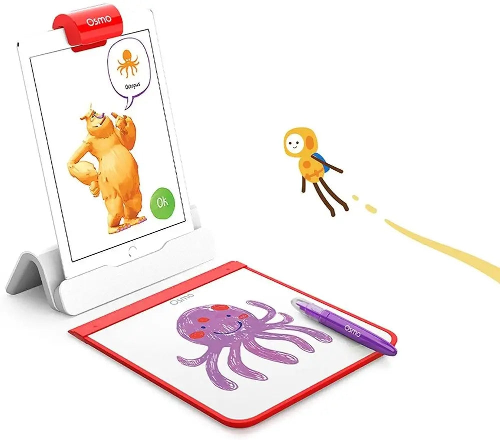 Osmo - Creative Starter Kit for iPad - 3 Educational Learning Games - Ages