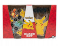 Szklanki Pokémon 2×260 ml Zestaw Szklanek Pikachu Oryginalne Licencjonowane