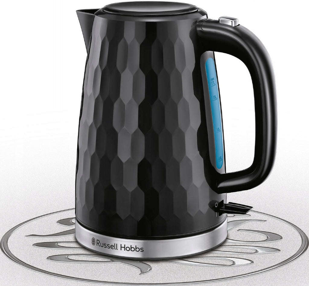Czajnik elektryczny Russell Hobbs Honeycomb 2400 W 1,7 l czarny