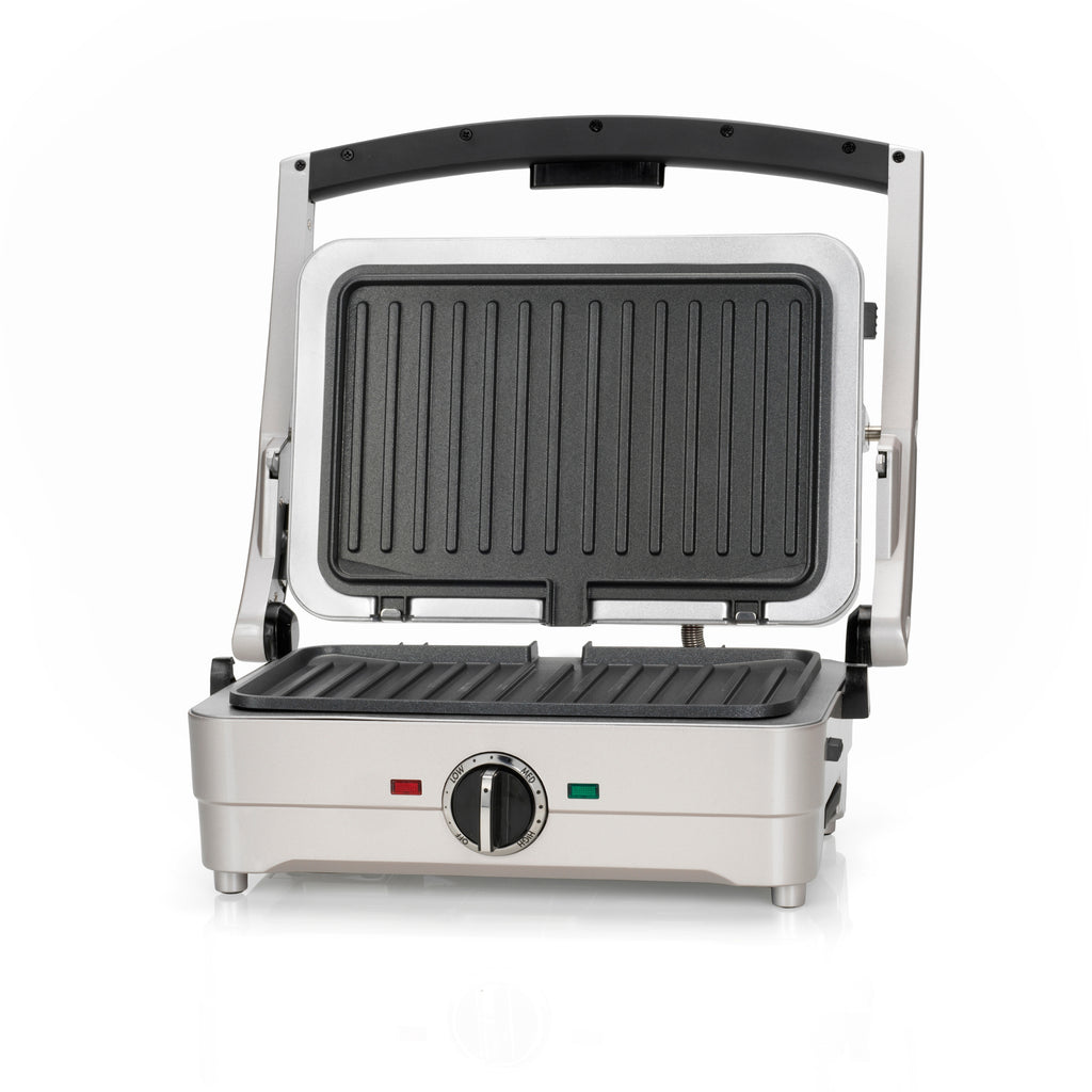 Opiekacz i grill Cuisinart GRSM4E 2w1 1000 W – wymienne płyty