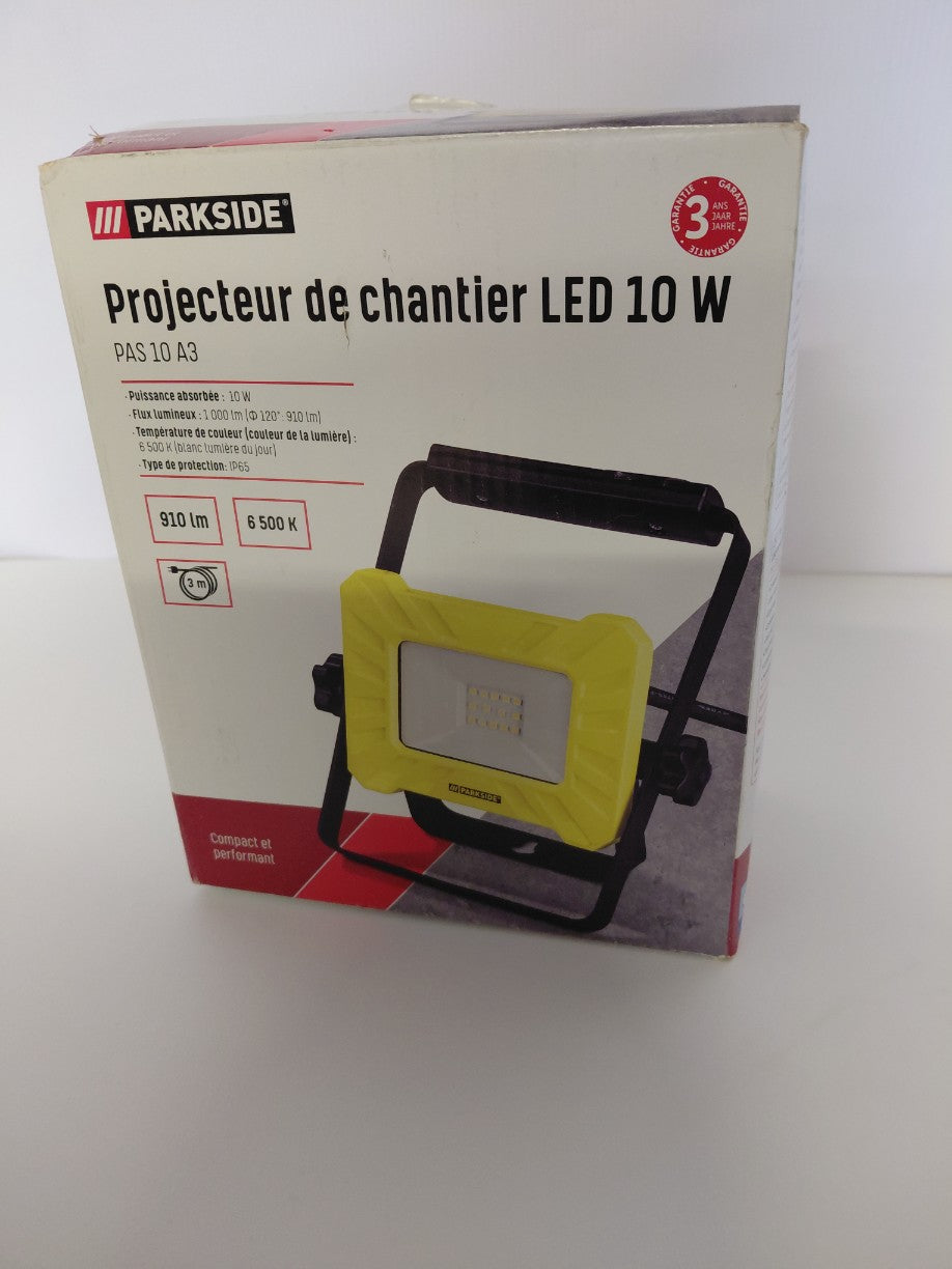 PARKSIDE Naświetlacz LED 10 W PAS 10 A3 Reflektor Przenośny