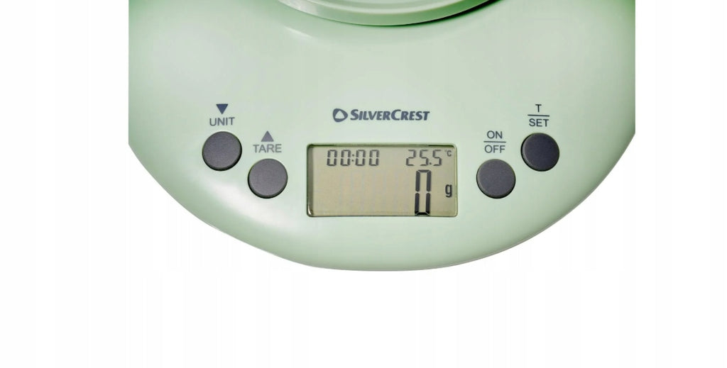 Waga kuchenna SilverCrest skwe 5 b1 zielony 5 kg