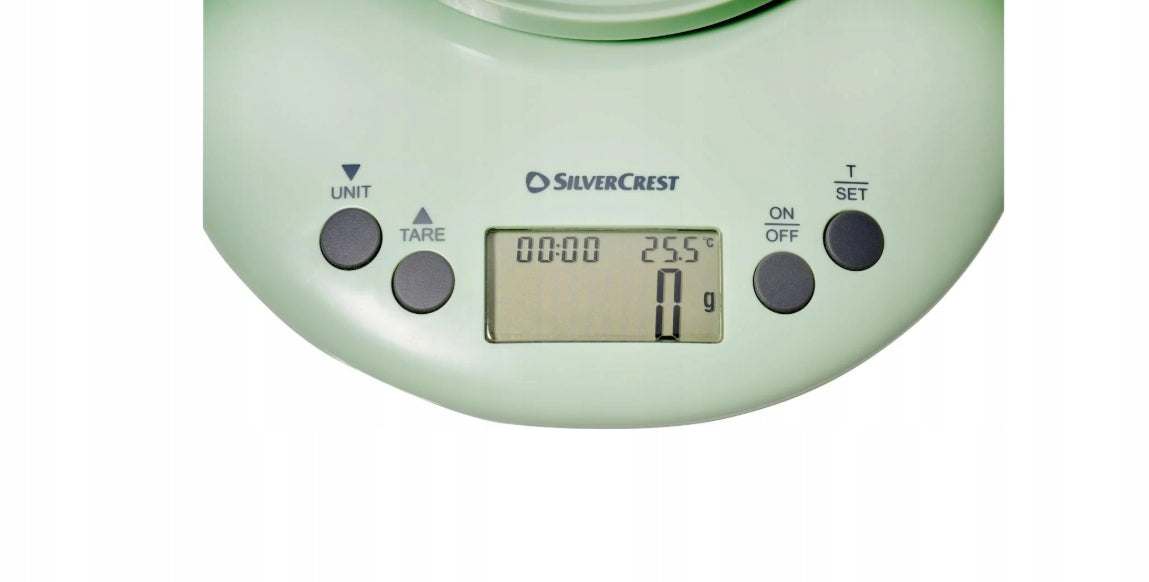Waga kuchenna SilverCrest skwe 5 b1 zielony 5 kg