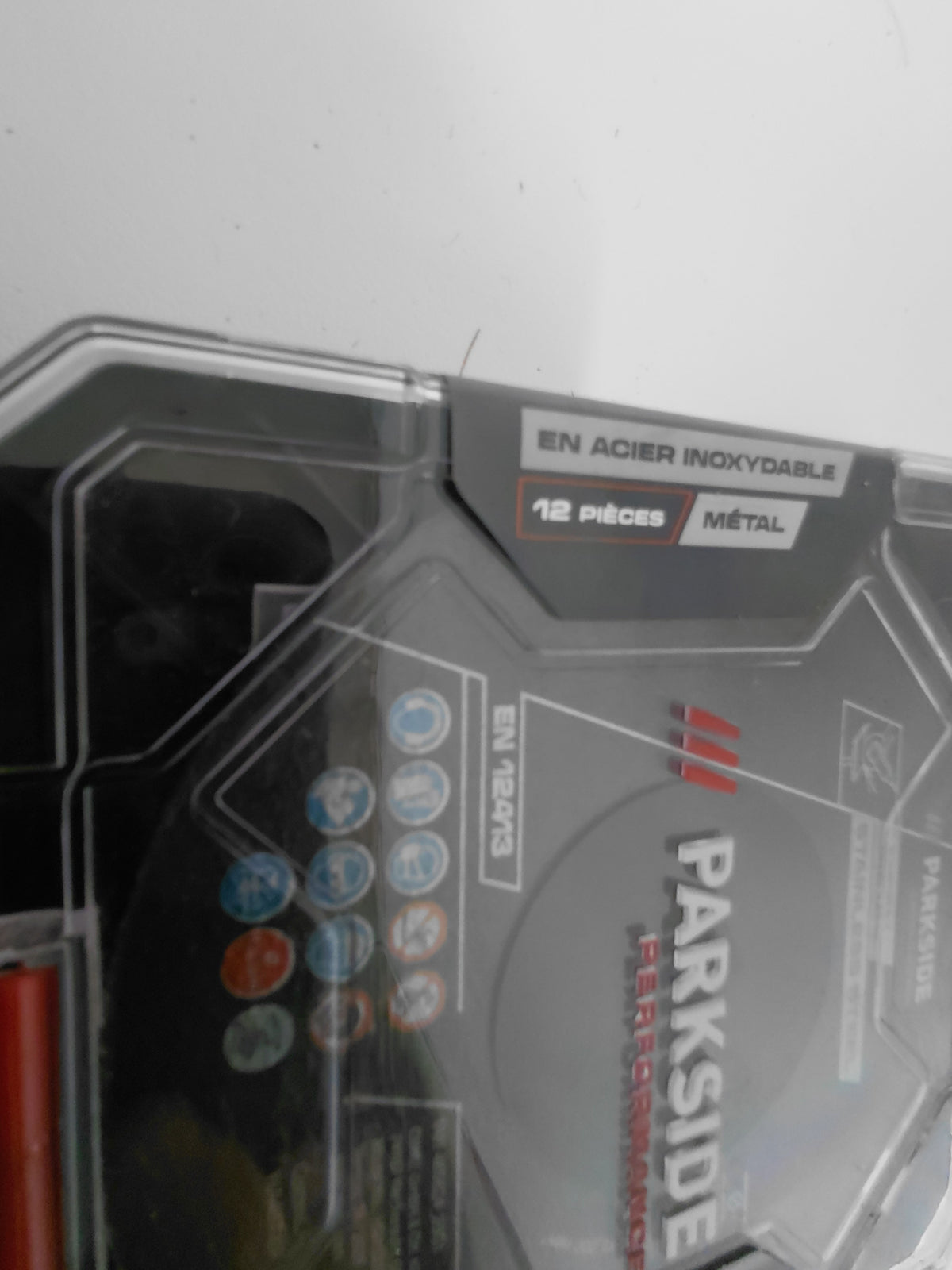 PARKSIDE PERFORMANCE Zestaw tarcz do cięcia metalu i stali nierdzewnej 12 szt. + pudełko