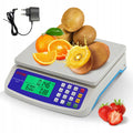Waga kuchenna Bedee DT-580 do 10 kg z LCD i tarą – srebrno-szara