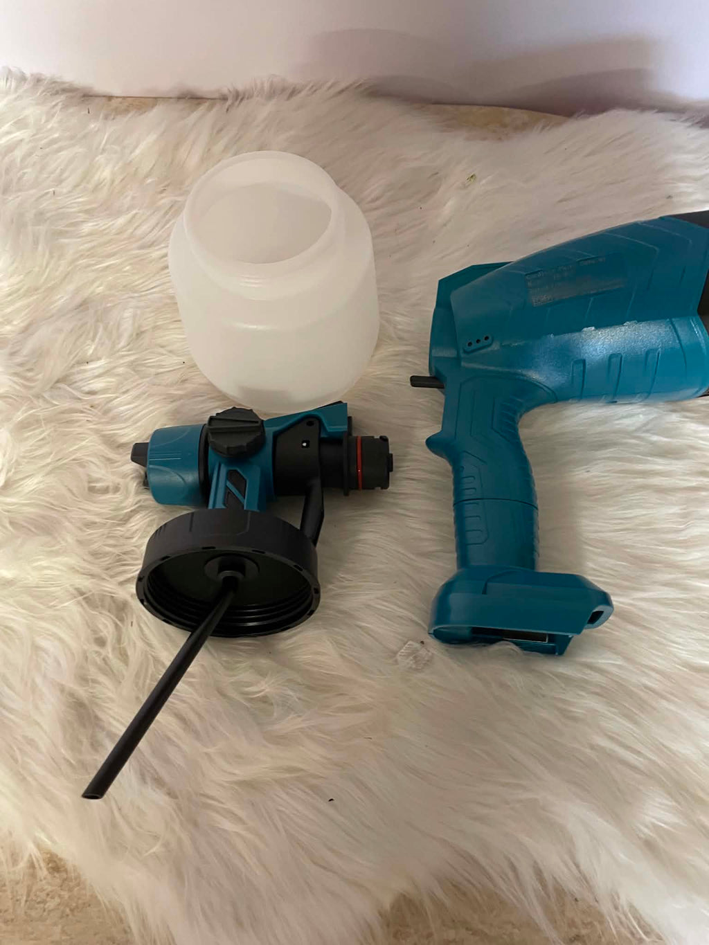 Bezprzewodowy pistolet natryskowy HVLP 200W – Malowanie bez kabli