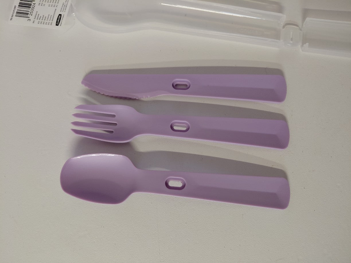 Zestaw sztućców turystycznych Curver To Go Cutlery w etui