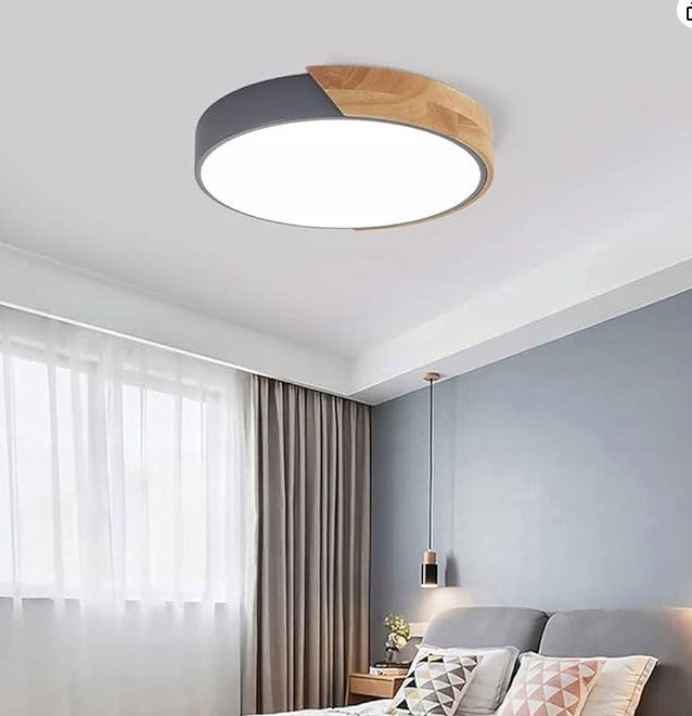 Plafon sufitowy LED GOECO 24 W, 30 cm – okrągły