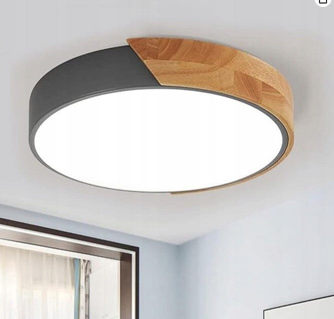 Plafon sufitowy LED GOECO 24 W, 30 cm – okrągły