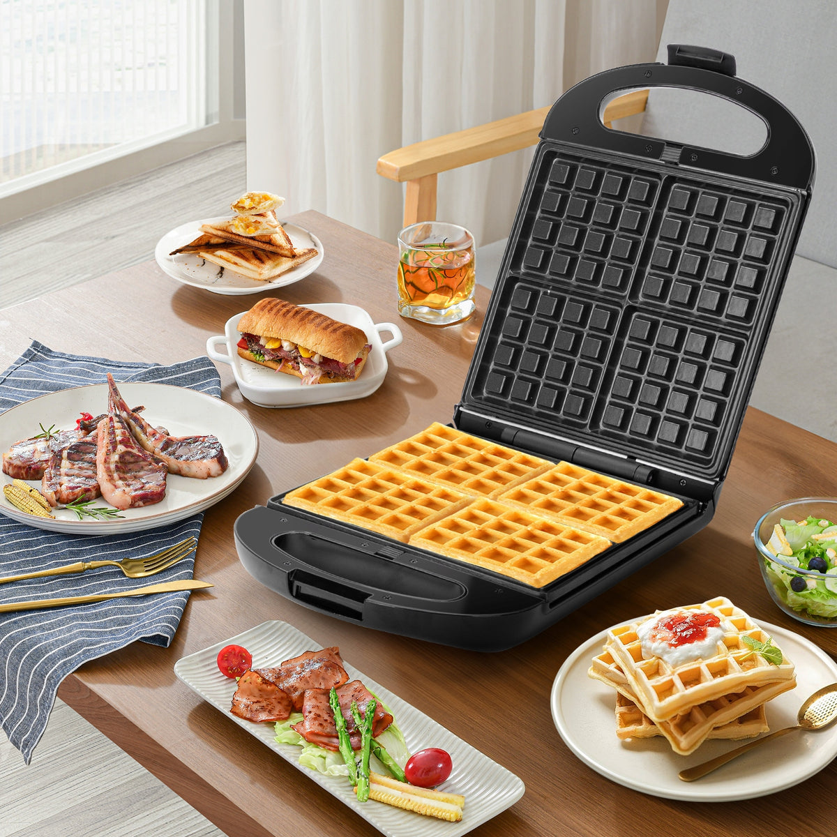 Taylor Swoden Opiekacz 3w1 1200W do 4 kanapek