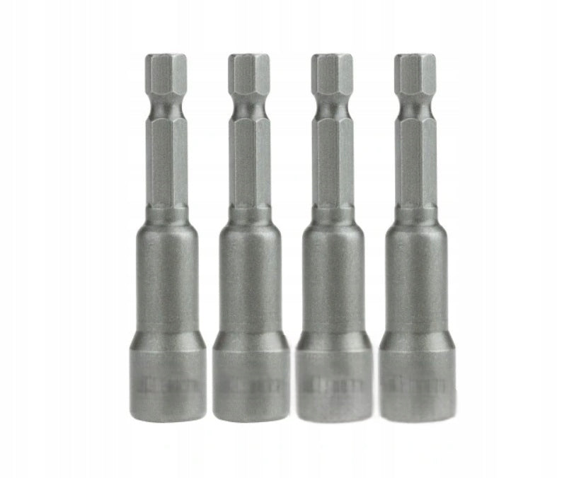 Zestaw nasadek Cr-V 1/4" do wkrętarki 6.3 mm HEX Parkside 6/8/10/12 mm