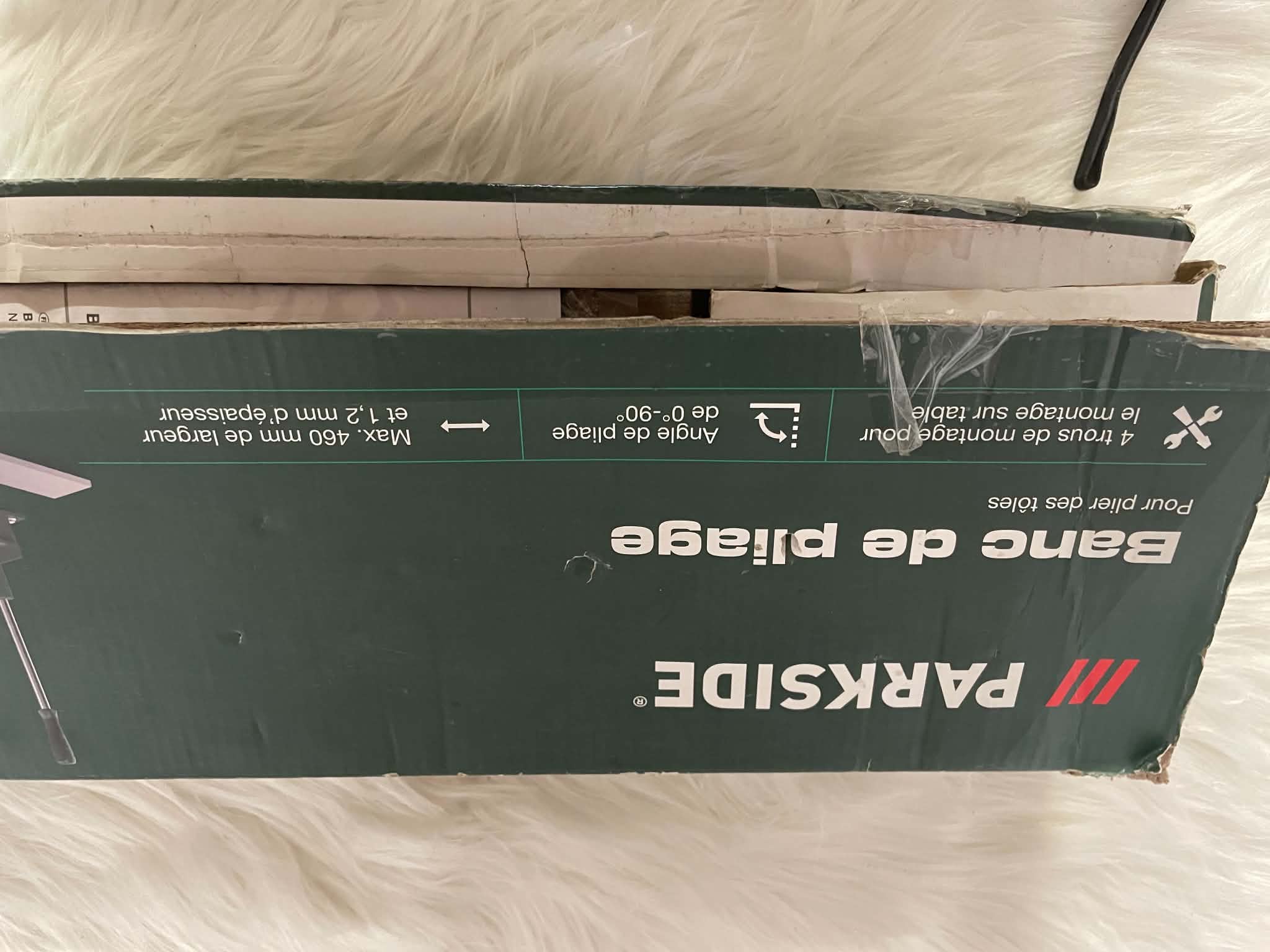 Giętarka do blachy Parkside – 460 mm