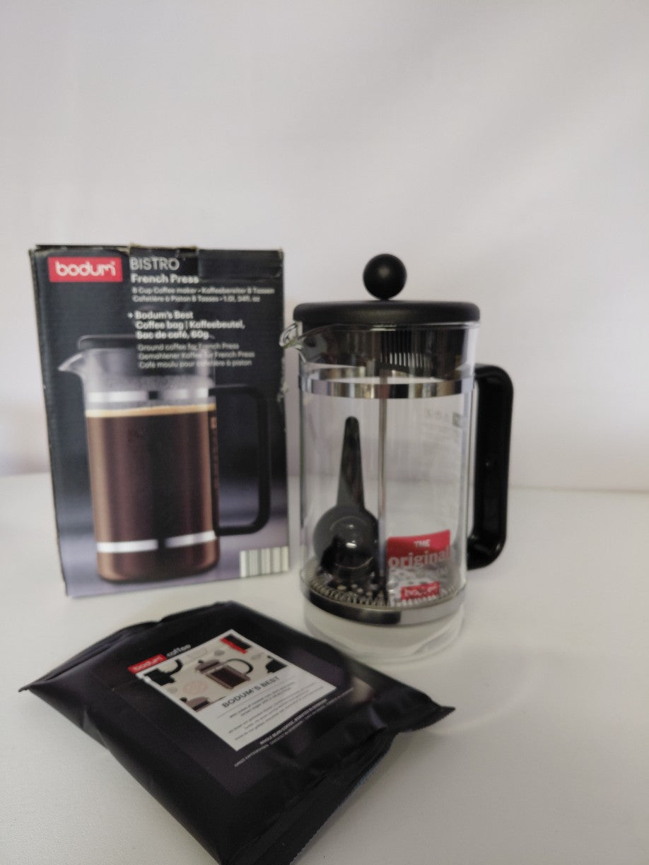 Zaparzacz do kawy Bodum Bistro French Press 1,0L + Kawa