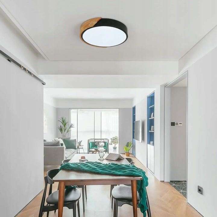 Plafon sufitowy LED GOECO 24 W, 30 cm – okrągły