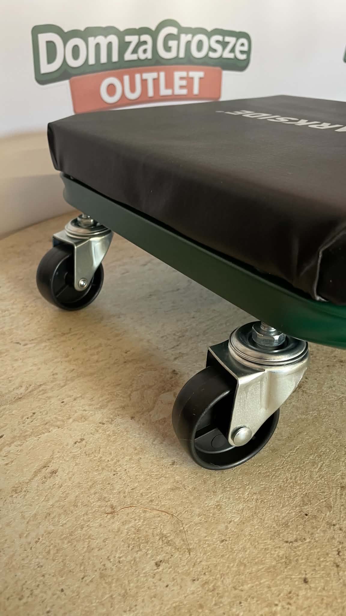 Parkside Wózek Montażowy + Taboret 2w1 PRW 2 A1 – do 150 kg, 4 koła