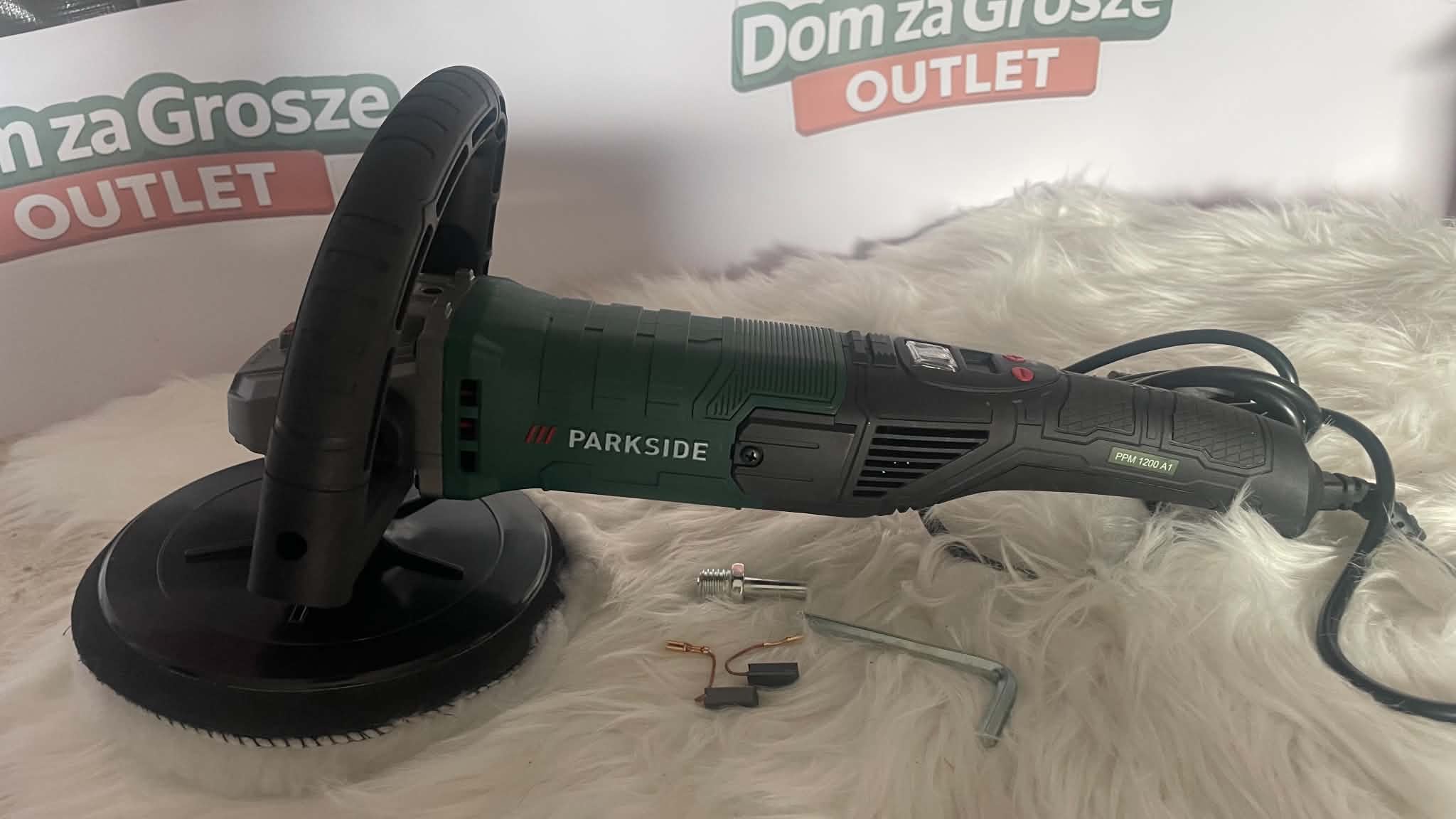 Parkside PPM 1200 A1 Polerka kątowa samochodowa 1200 W