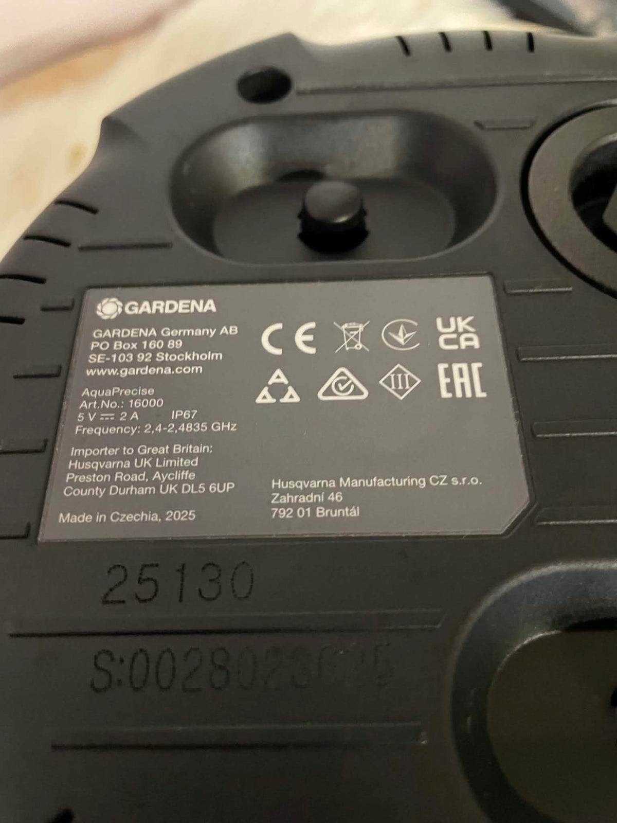 Gardena AquaPrecise 16000 - Inteligentny zraszacz oscylacyjny z Wi-Fi