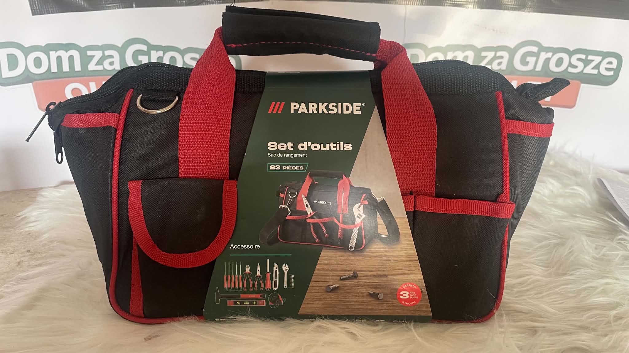 Parkside Zestaw narzędzi 23 szt. w torbie HG10414