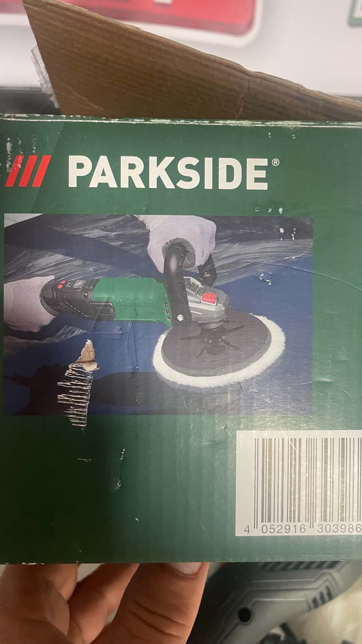 Parkside PPM 1200 A1 Polerka kątowa samochodowa 1200 W