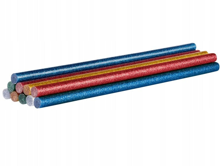 PARKSIDE Klej na gorąco do pistoletu 11mm 10 szt BROKATOWY 28cm (15/C-107)