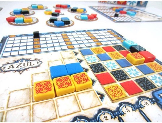 Gra planszowa Azul Wersja Francuska French Edycja Rodzinna Plan B Games