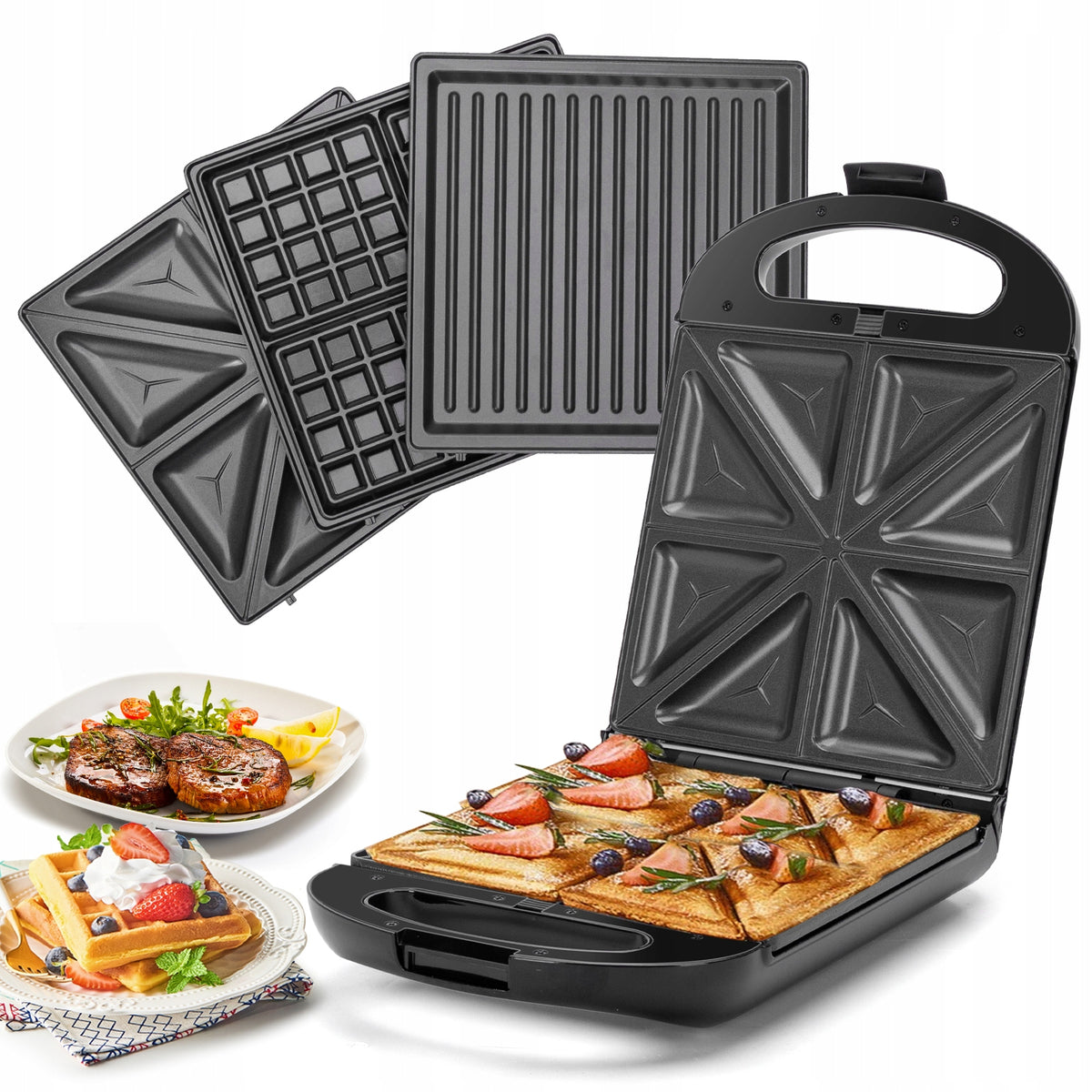 Taylor Swoden Opiekacz 3w1 1200W do 4 kanapek