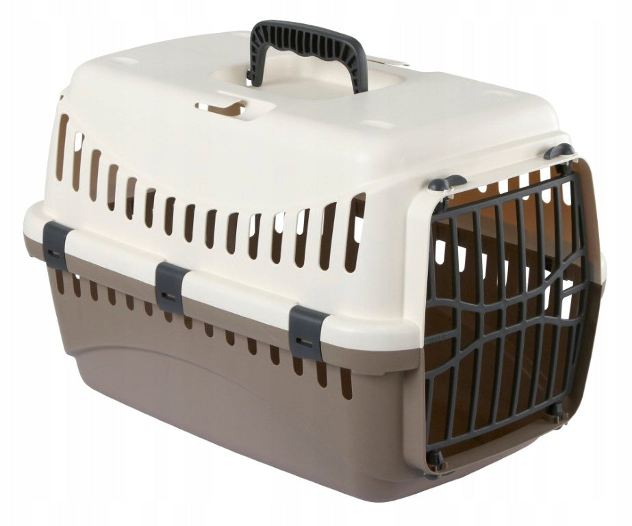 Transporter dla psa Kerbl brązowy, kremowy S 30 cm x 45 cm 30 cm