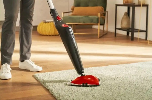 Mop parowy Vileda STEAM, 1550 W do podłóg, odświeżanie dywanów i tapicerki