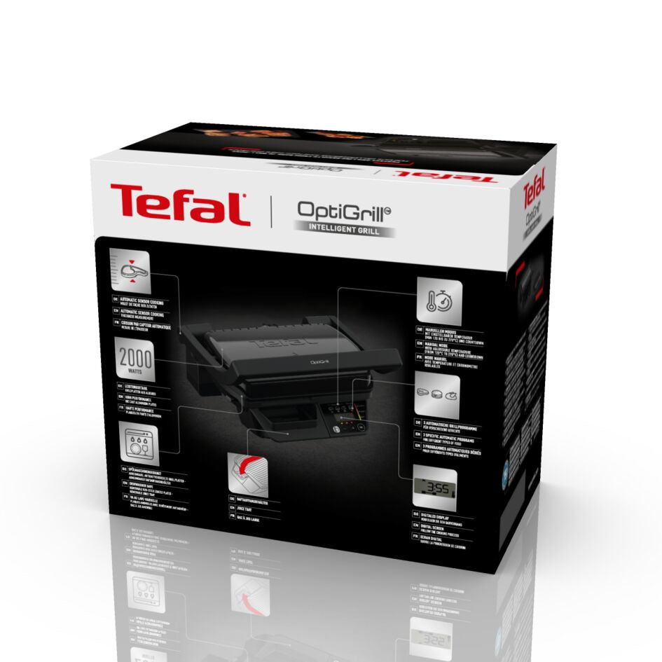 Grill elektryczny Tefal optigrill 2000W z regulacją temperatury