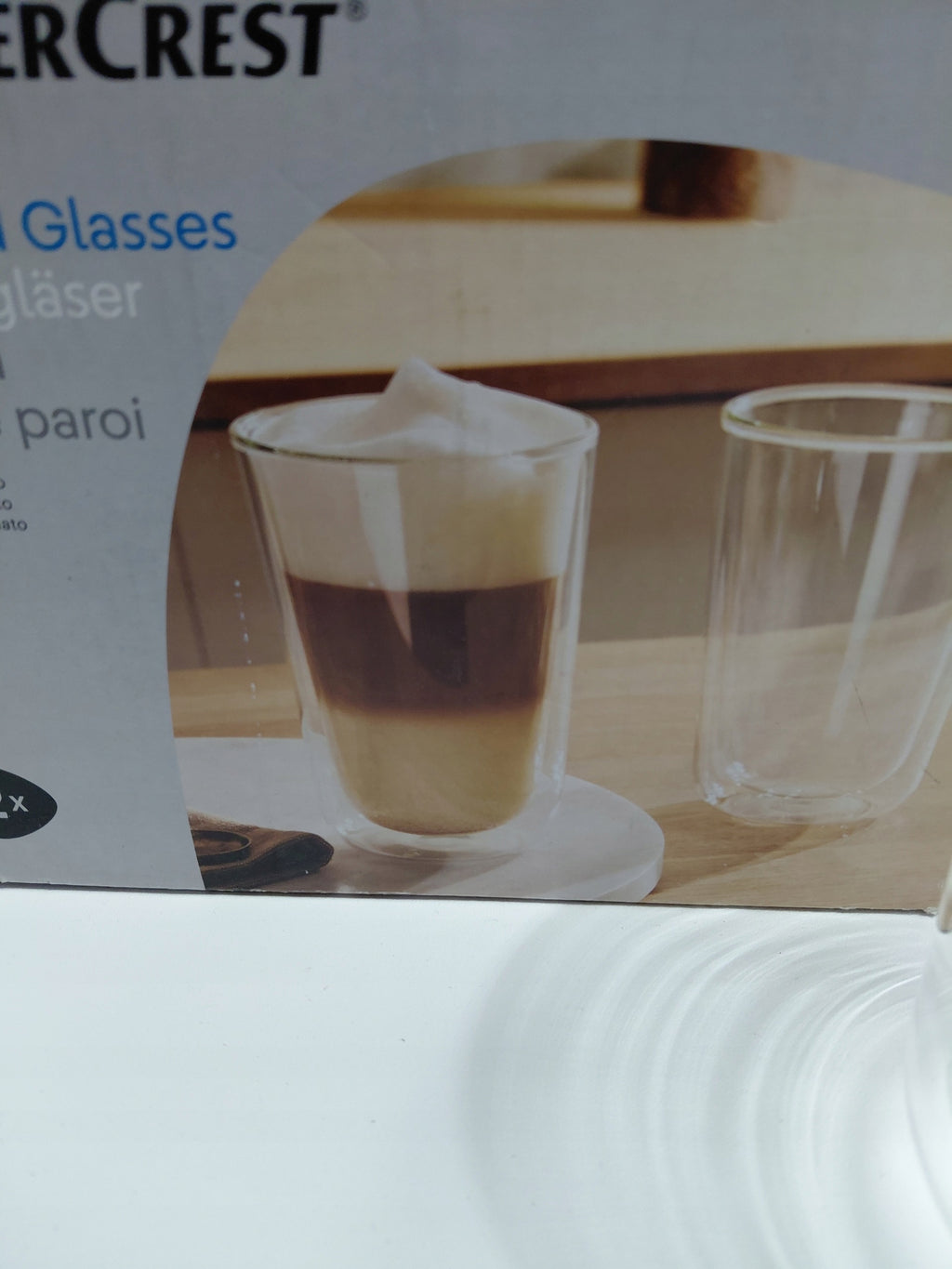 Szklanki do latte SilverCrest 455 ml 2 szt.