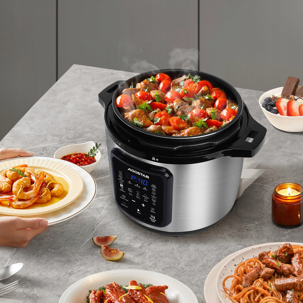 Multicooker Szybkowar Elektryczny 6L 1000W 18 Programów Timer Aigostar