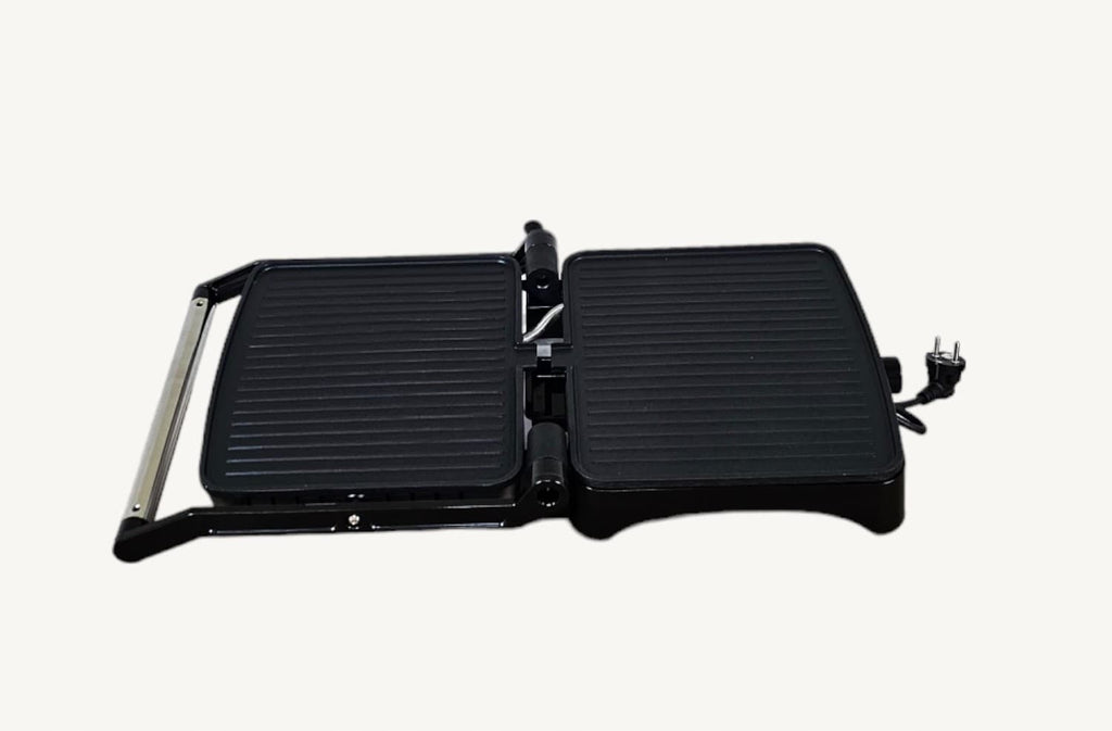 Panini grill elektryczny Eisenbach HW-1960 srebrny/szary 2000 W