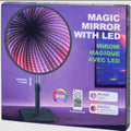Magiczne Lustro LED Infinity Light 3D Świetlny Tunel Dekoracja Pokoju