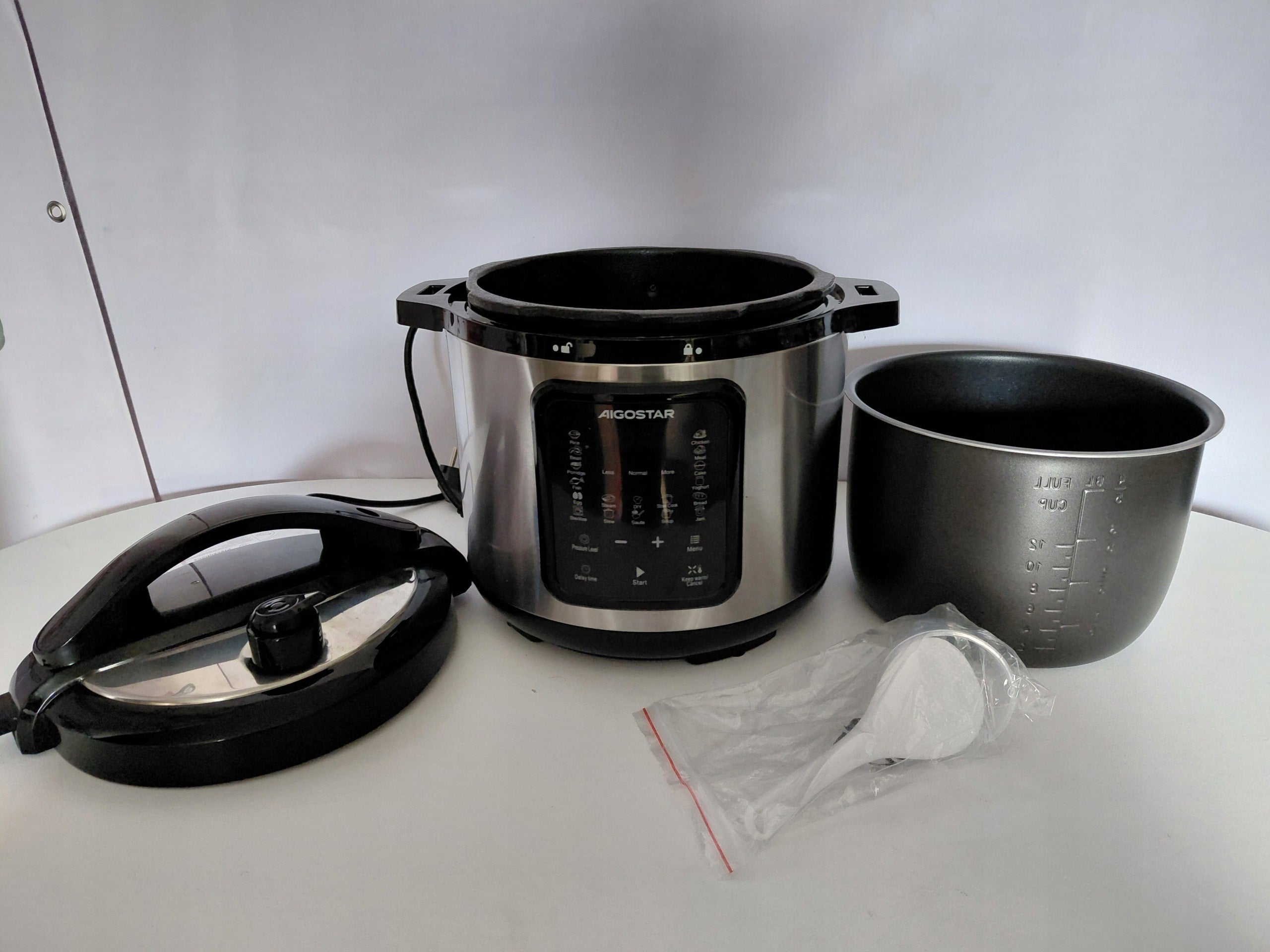 Multicooker Szybkowar Elektryczny 6L 1000W 18 Programów Timer Aigostar