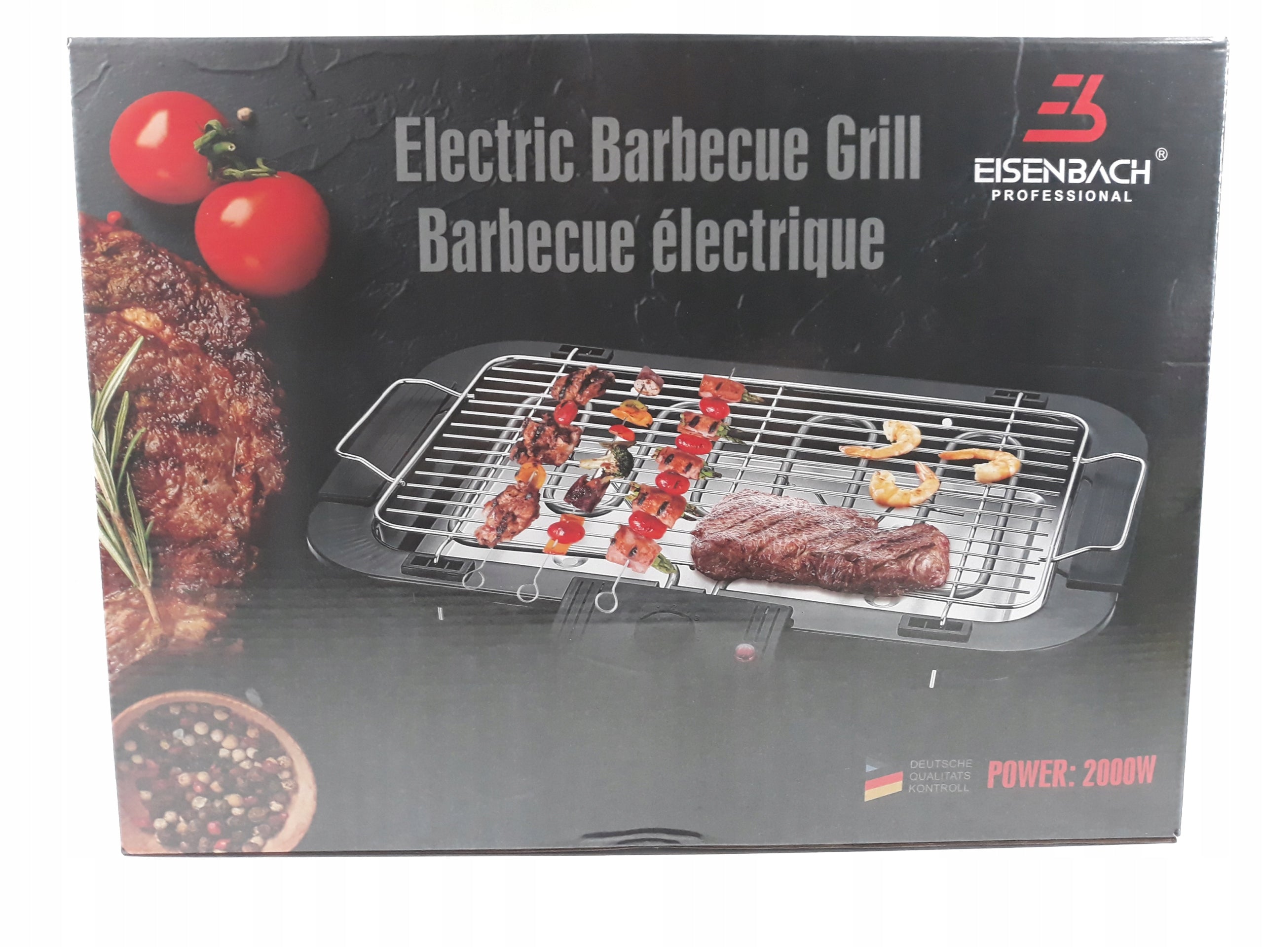 Grill elektryczny Eisenbach Electric Barbecue Grill 2000 W