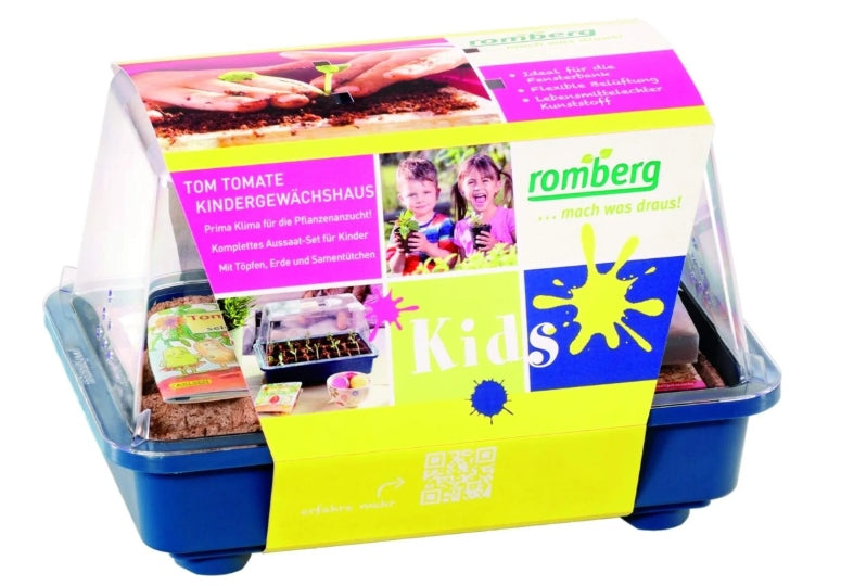 Mini szklarnia Romberg Kids – zestaw do uprawy roślin dla dzieci