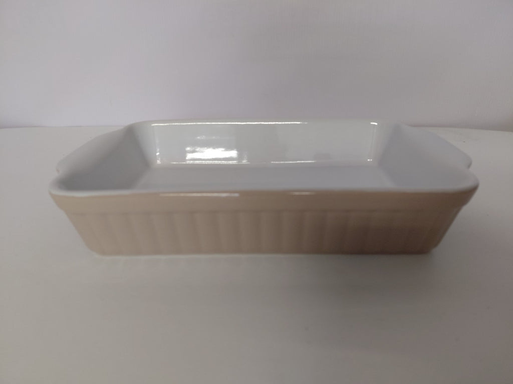 Naczynie żaroodporne kamionkowe SilverCrest Stoneware Oven Dish 2L (beżowe / taupe)