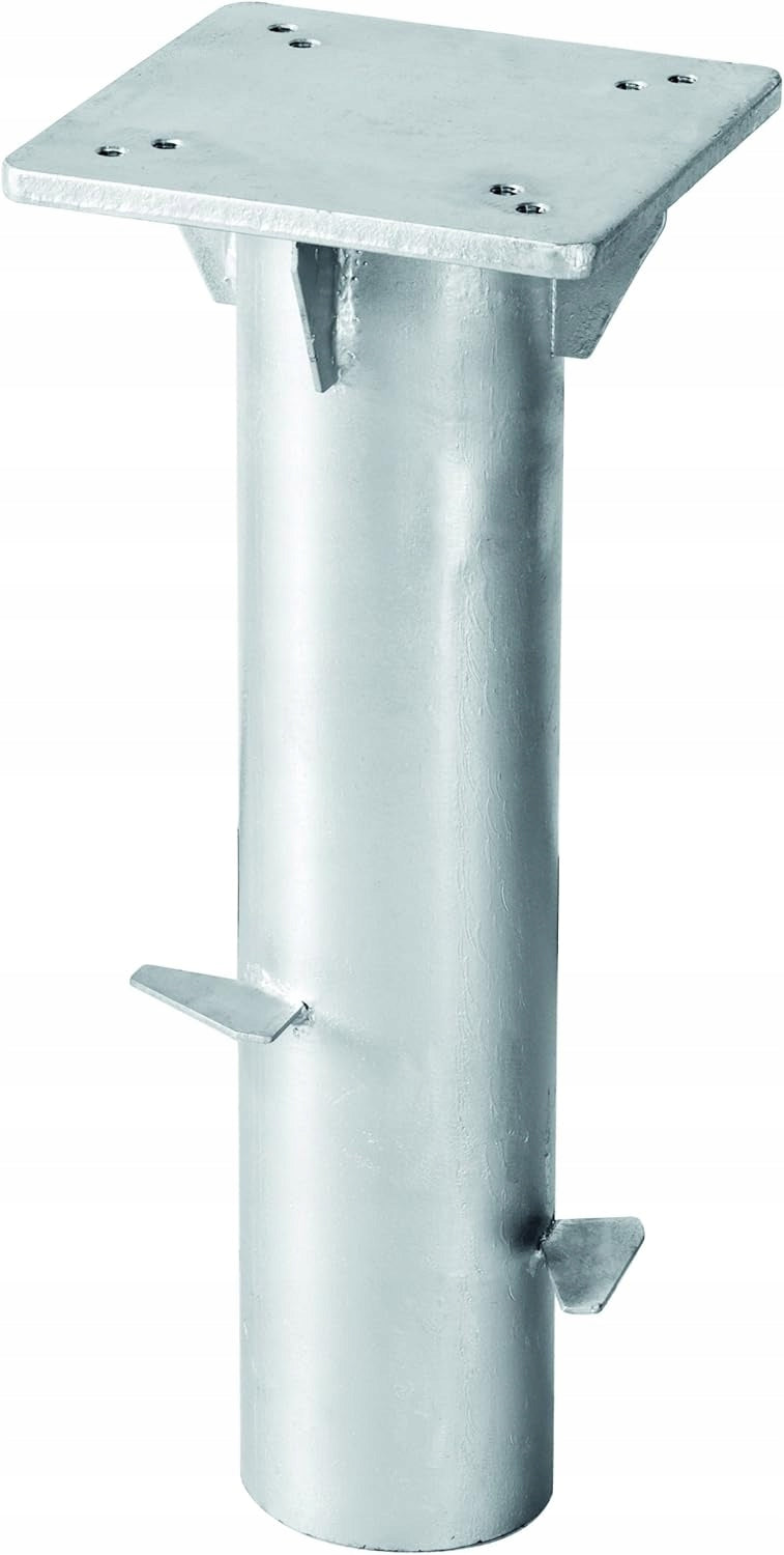 Uniwersalna Podstawa Parasola Ogrodowego Srebrny 16 x 16x40 cm